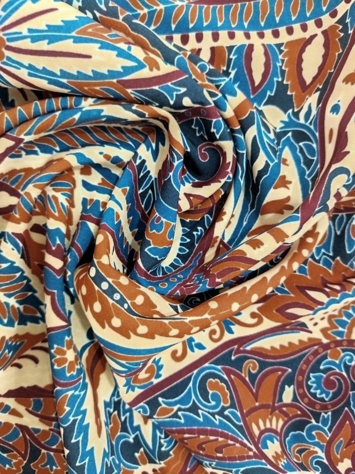 Tecido Gloss Vivant Span Mirage Paisley 147cm - Imagem 6