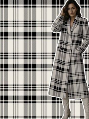 Tecido Alfaiataria Maison Xadrez Tartan CLassic 1,47m