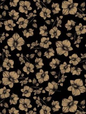 Tecido Gloss Vivant Span Estampado Sonho de Orquidea 1,47m