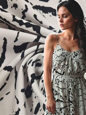 Tecido Gloss Vivant Span Animal Instinct