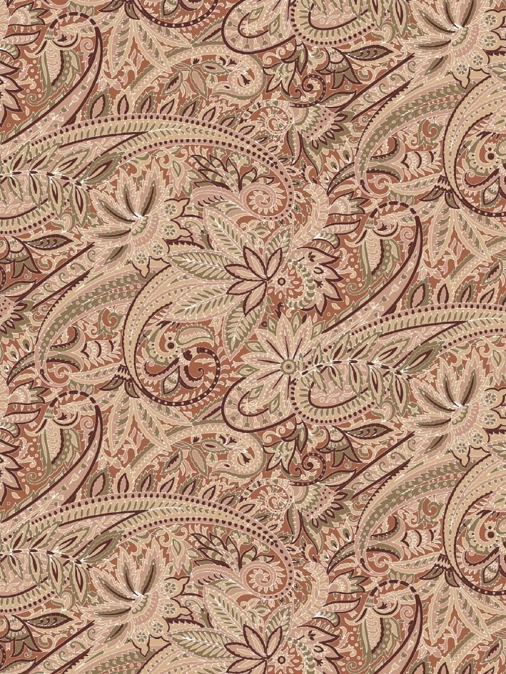 Tecido Gloss Vivant Span Mirage Paisley 147cm