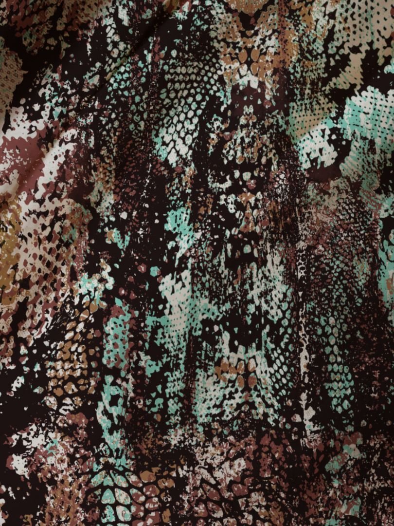 Tecido Gloss Vivant Span Snake Print Cobra - Imagem 6