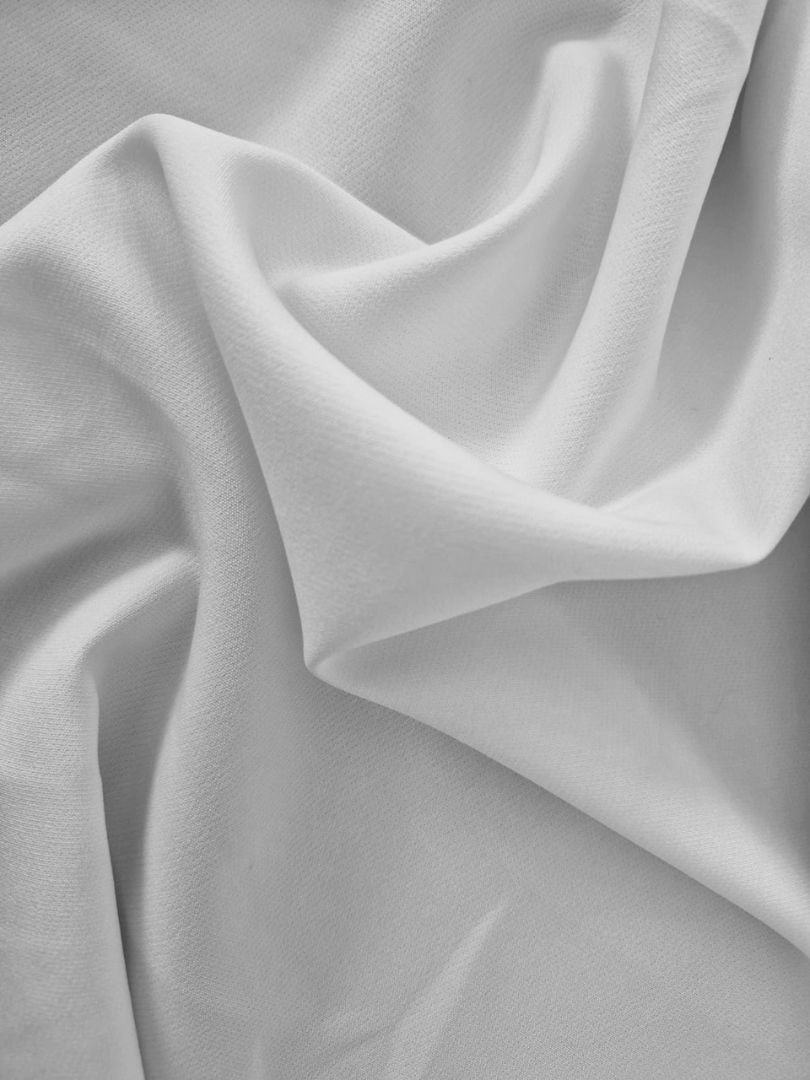 Tecido Alfaiataria Maison Branco 147cm largura - Imagem 3