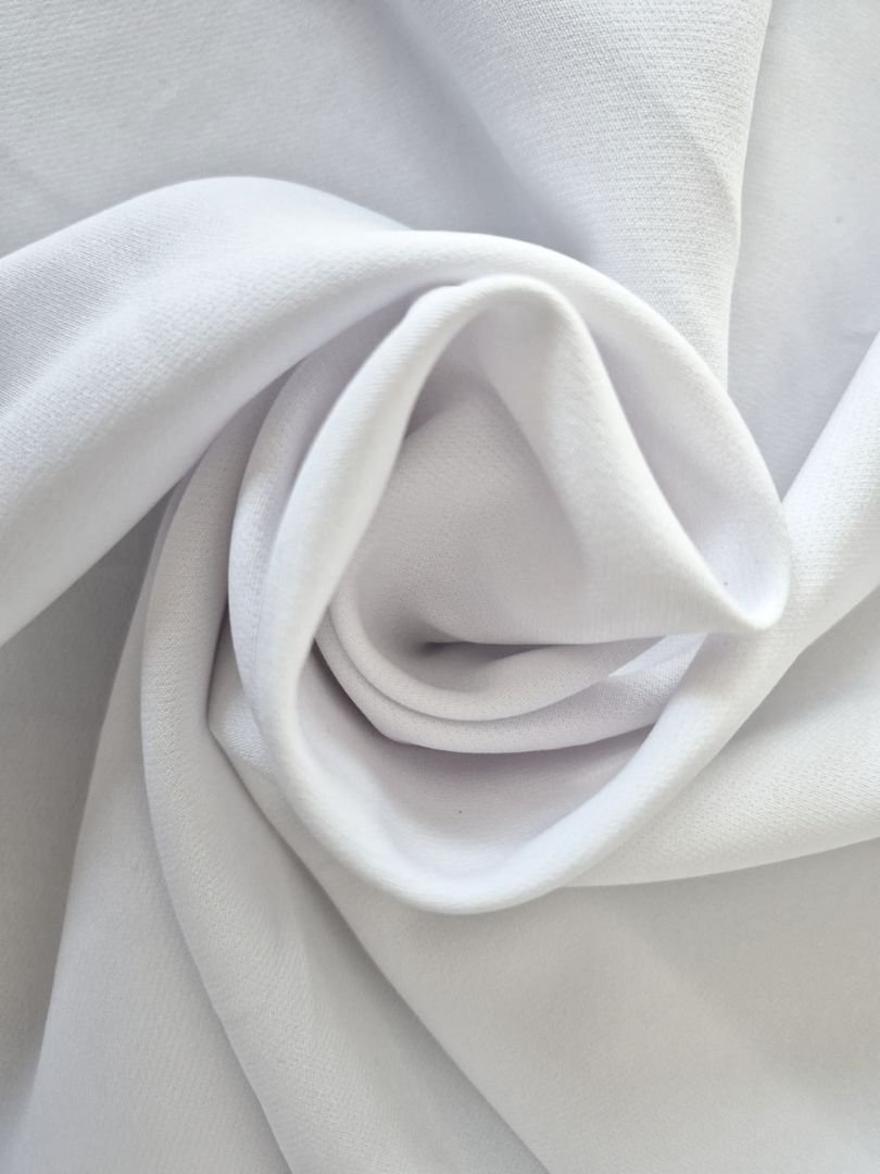Tecido Alfaiataria Maison Branco 147cm largura