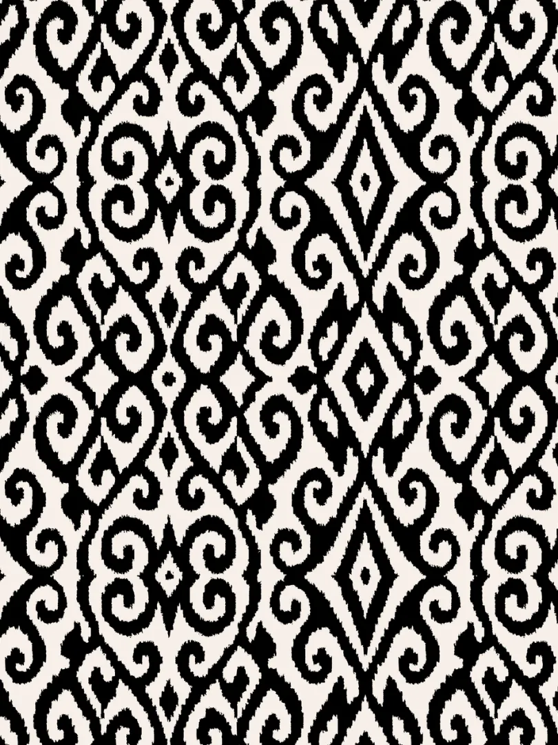 Tecido Gloss Vivant Span Estampado Arabesco Moderno 1,47m - Imagem 2